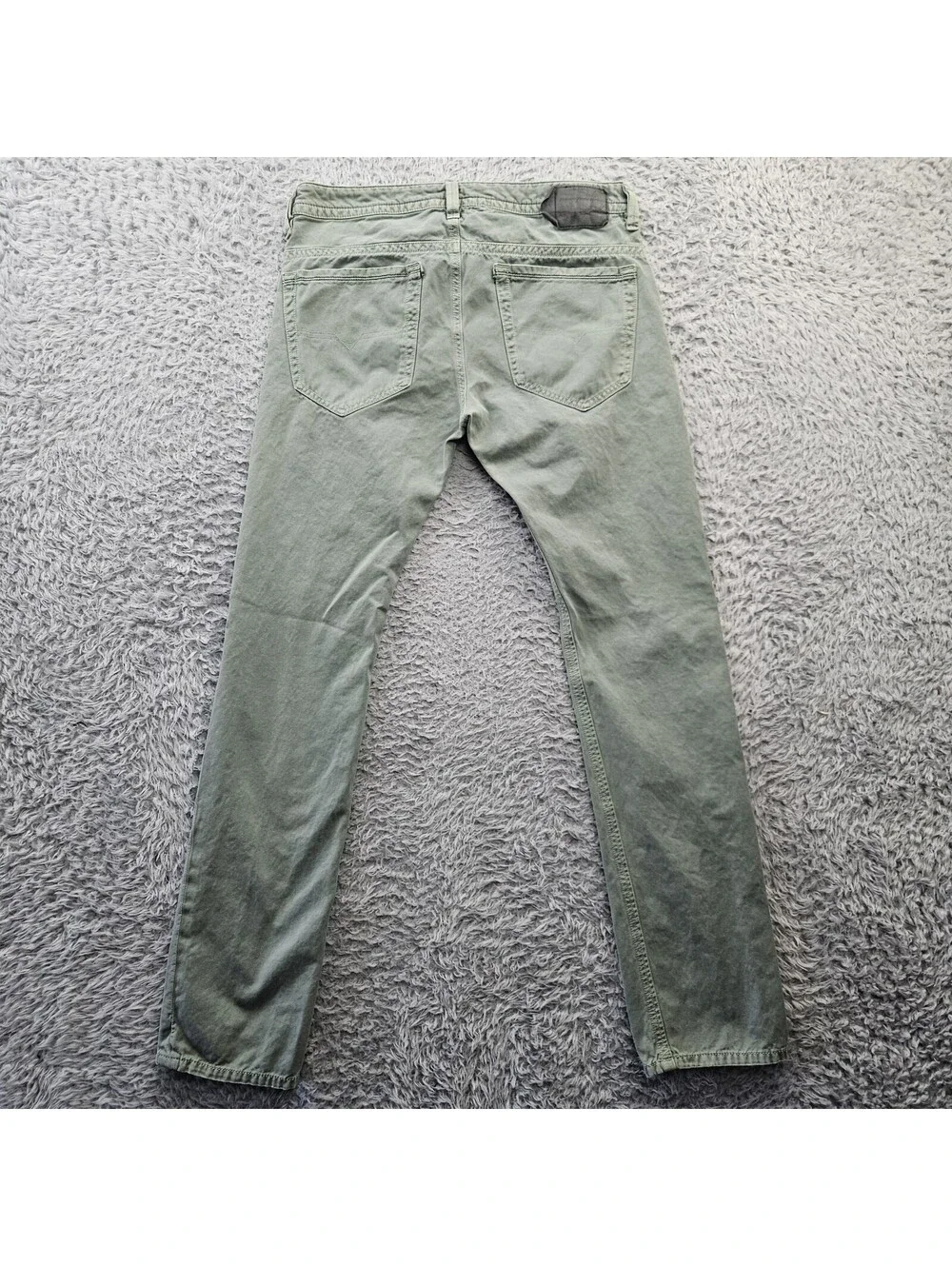 DIESEL Jeans Men THAVAR 30 (fits 32x32) Slim Skinny Green